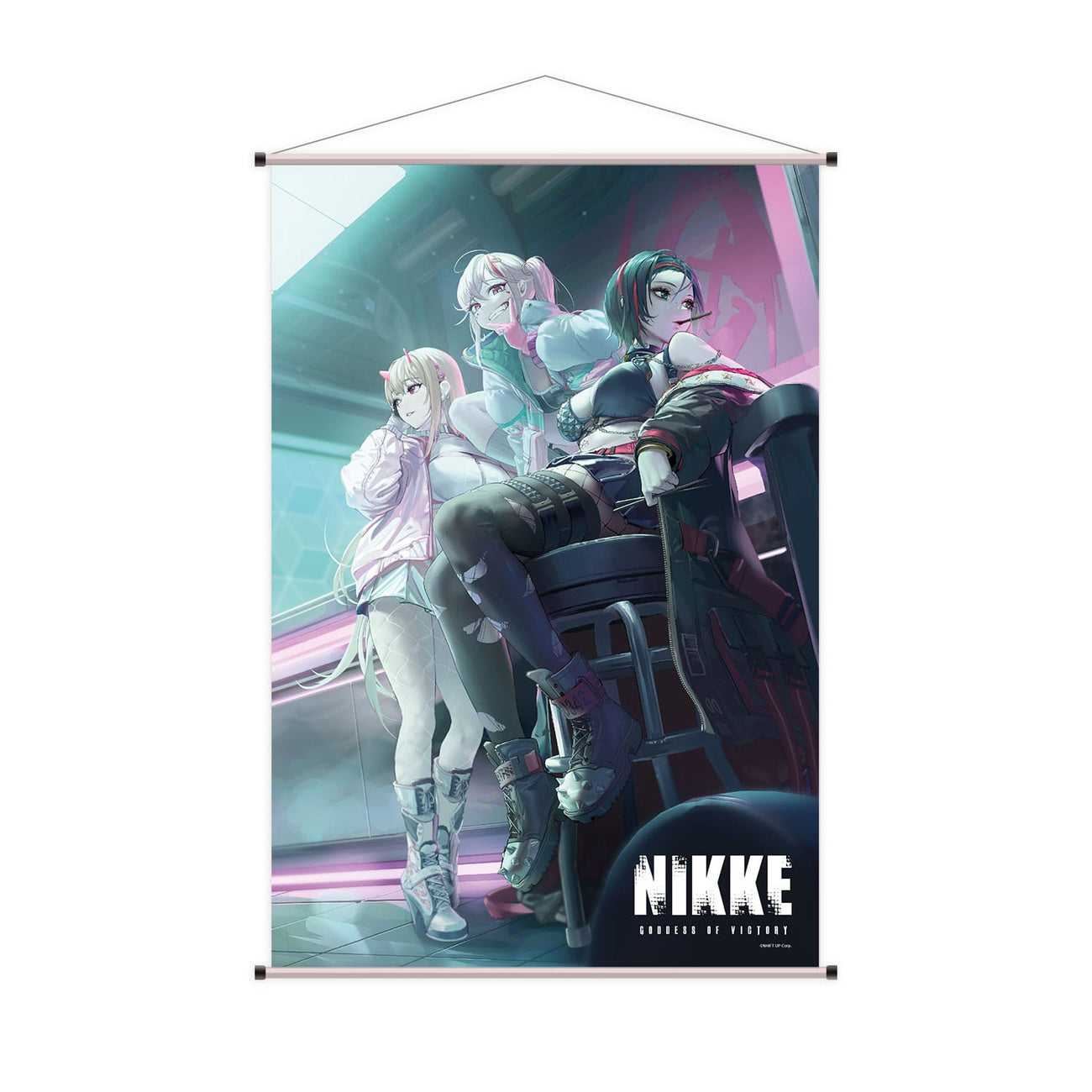 Produktbild Goddess of Victory: Nikke Wandrolle Viper, Jackal & Crow 60 x 90 cm