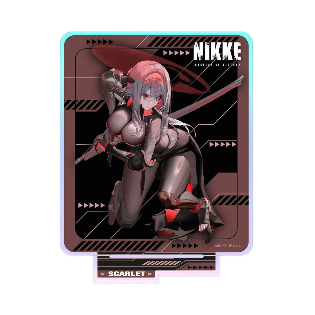 Goddess of Victory: Nikke Crouching Series Acryl Stand Scarlet Holographic 14 cm