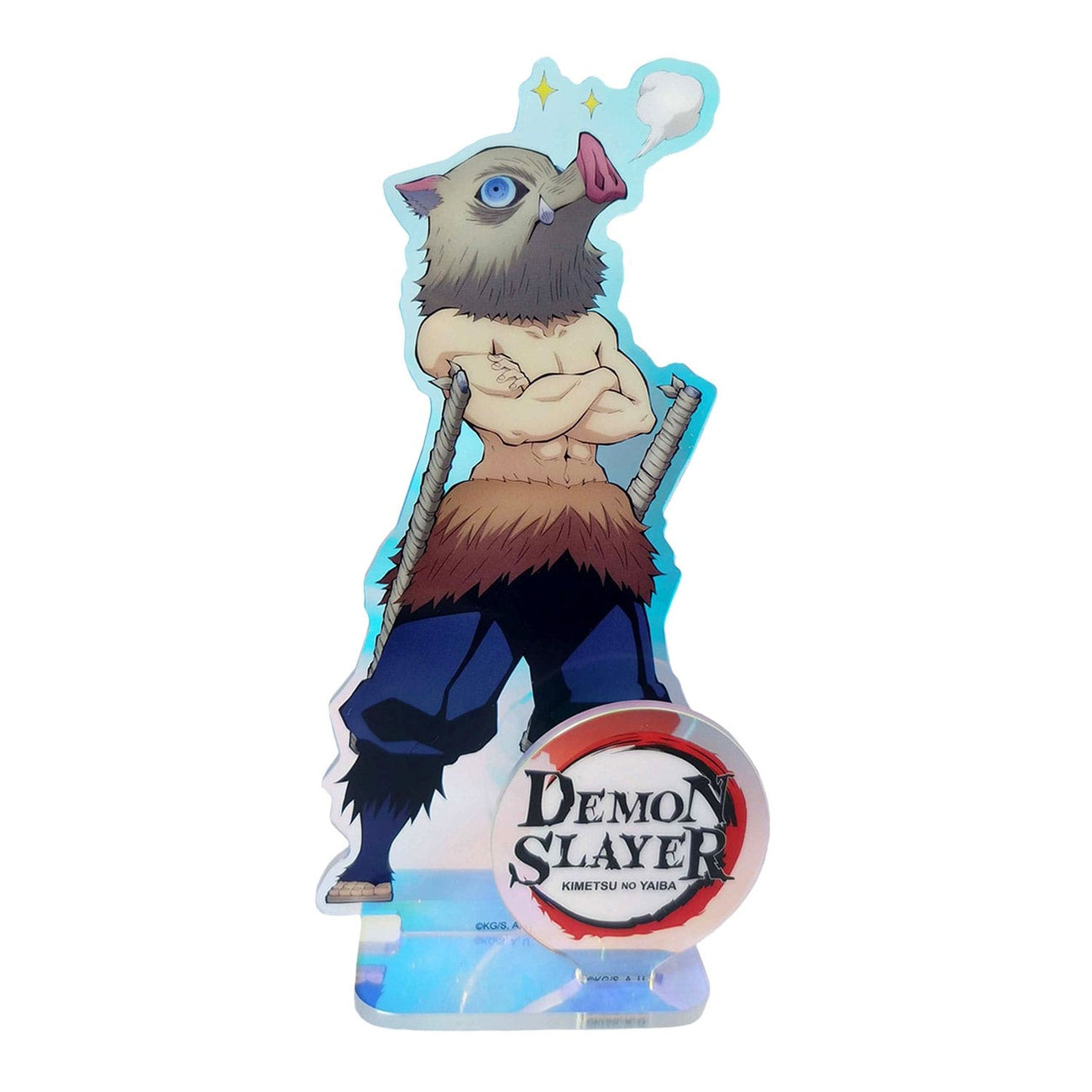 Produktbild Demon Slayer: Kimetsu no Yaiba Acryl-Aufsteller Inosuke Holographic 16 cm