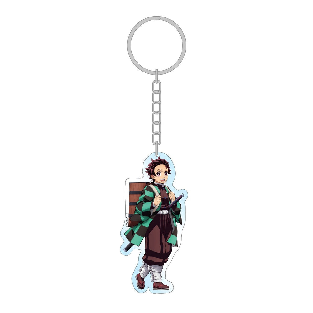 Demon Slayer: Kimetsu no Yaiba Acryl Schlüsselanhänger Tanjiro Holographic 8 cm