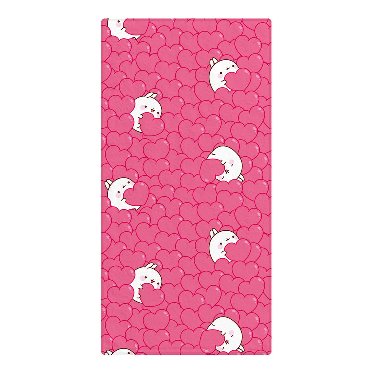 Produktbild Molang Handtuch Hearts 150 x 75 cm