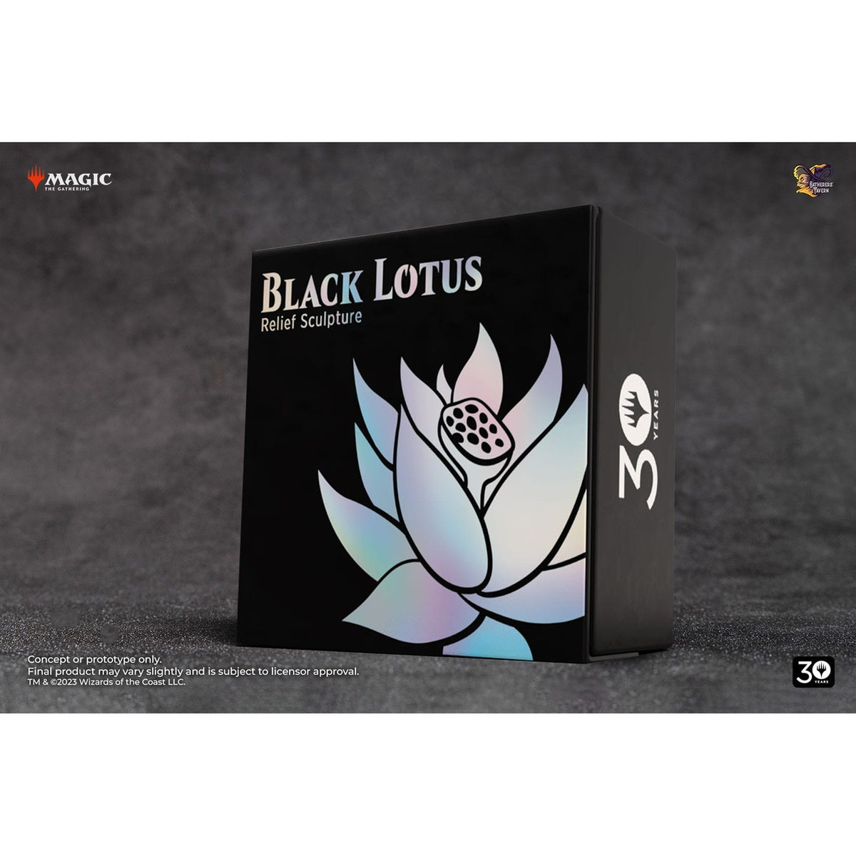 Product image Magic: The Gathering Relief Sculpture Black Lotus Previews Exclusive 17 x 15 cm