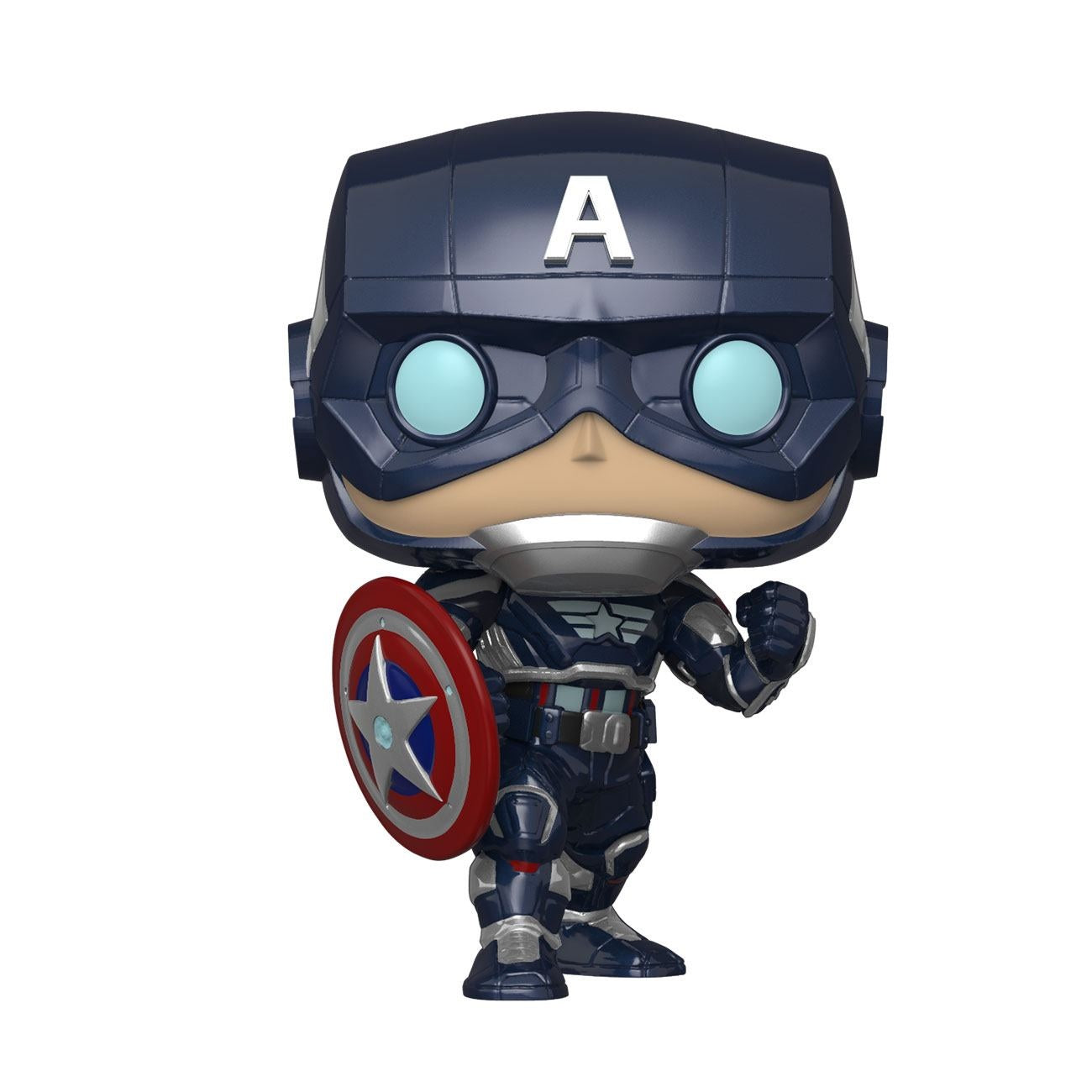 Produktbild Marvel's Avengers (2020 video game) POP! Marvel Vinyl Figur Captain America 9 cm