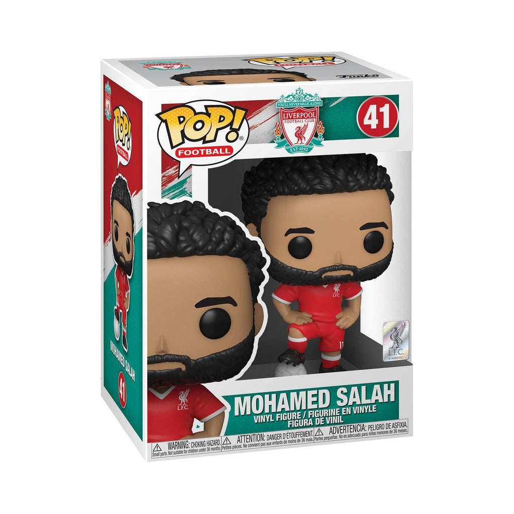 Produktbild Liverpool F.C. POP! Football Vinyl Figur Mohamed Salah 9 cm