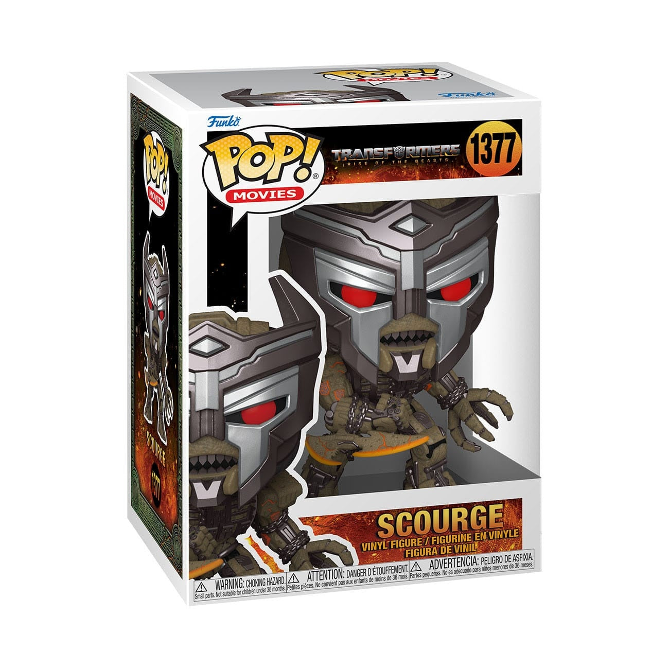 Produktbild Transformers: Aufstieg der Bestien POP! Movies Vinyl Figur Scourge 9 cm
