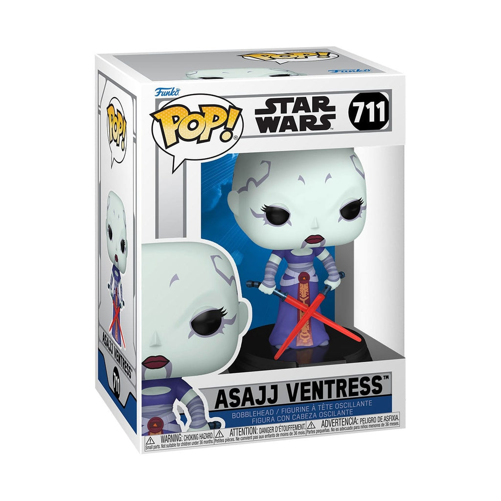 Produktbild Star Wars POP! Vinyl Wackelkopf-Figur Asajj Ventress 9 cm