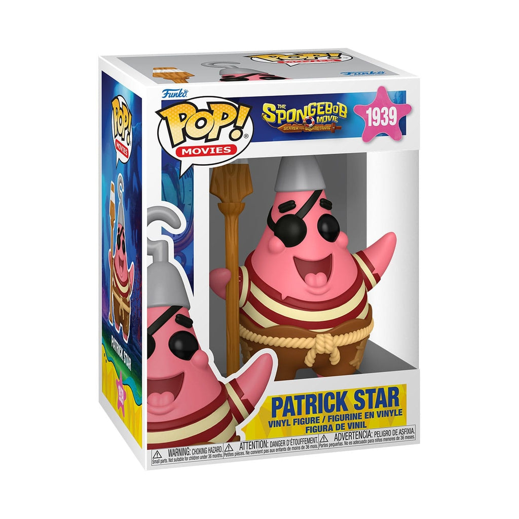 Produktbild SpongeBob Schwammkopf POP! Vinyl Figur Patrick Star (Pirate) 9 cm