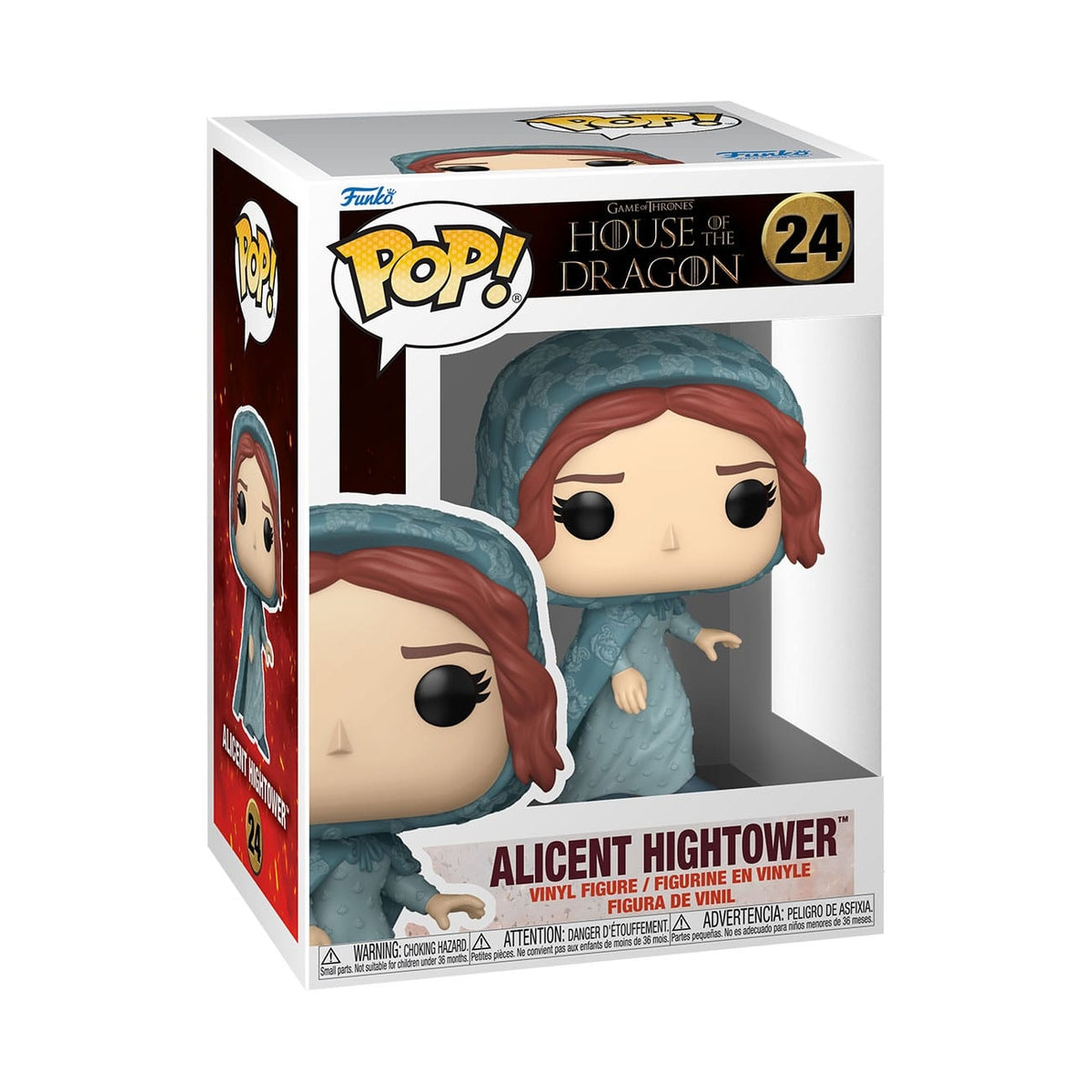 Produktbild House of the Dragon POP! TV Vinyl Figur Alicent Hightower 9 cm