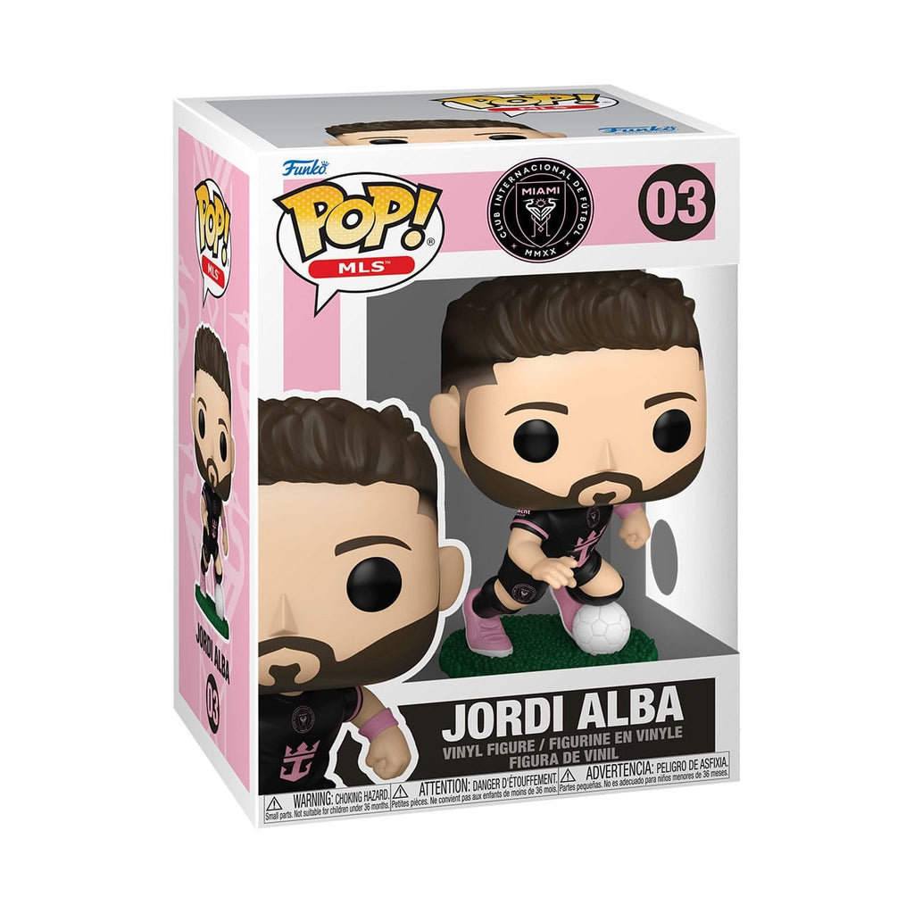 Produktbild MLS POP! Sports Vinyl Figur Inter Miami- Jordi Alba(away) 9 cm
