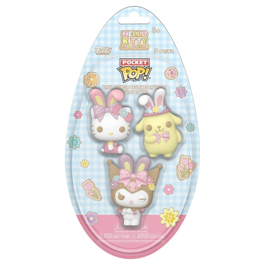Produktbild Hello Kitty Pocket POP! Vinyl Figuren Easter Egg 3-Pack HK 4 cm