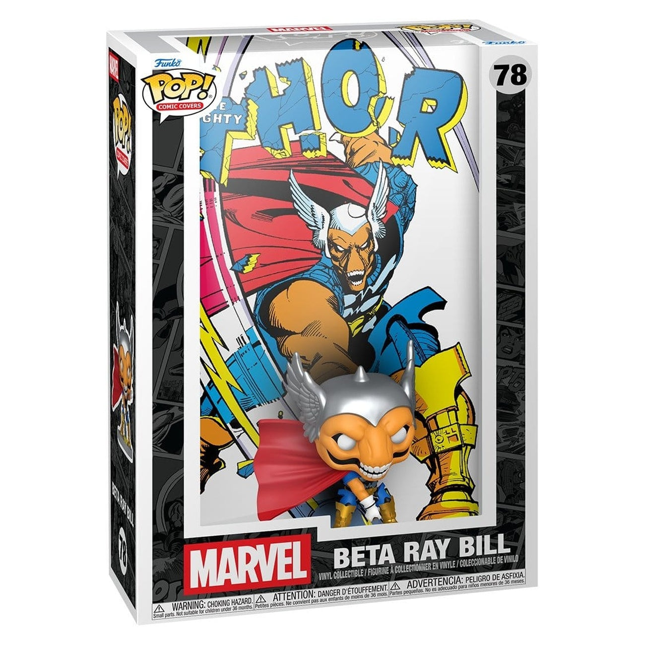 Produktbild Marvel POP! Comic Covers Vinyl Figur The Mighty Thor #337 (Beta Ray Bill) 9 cm