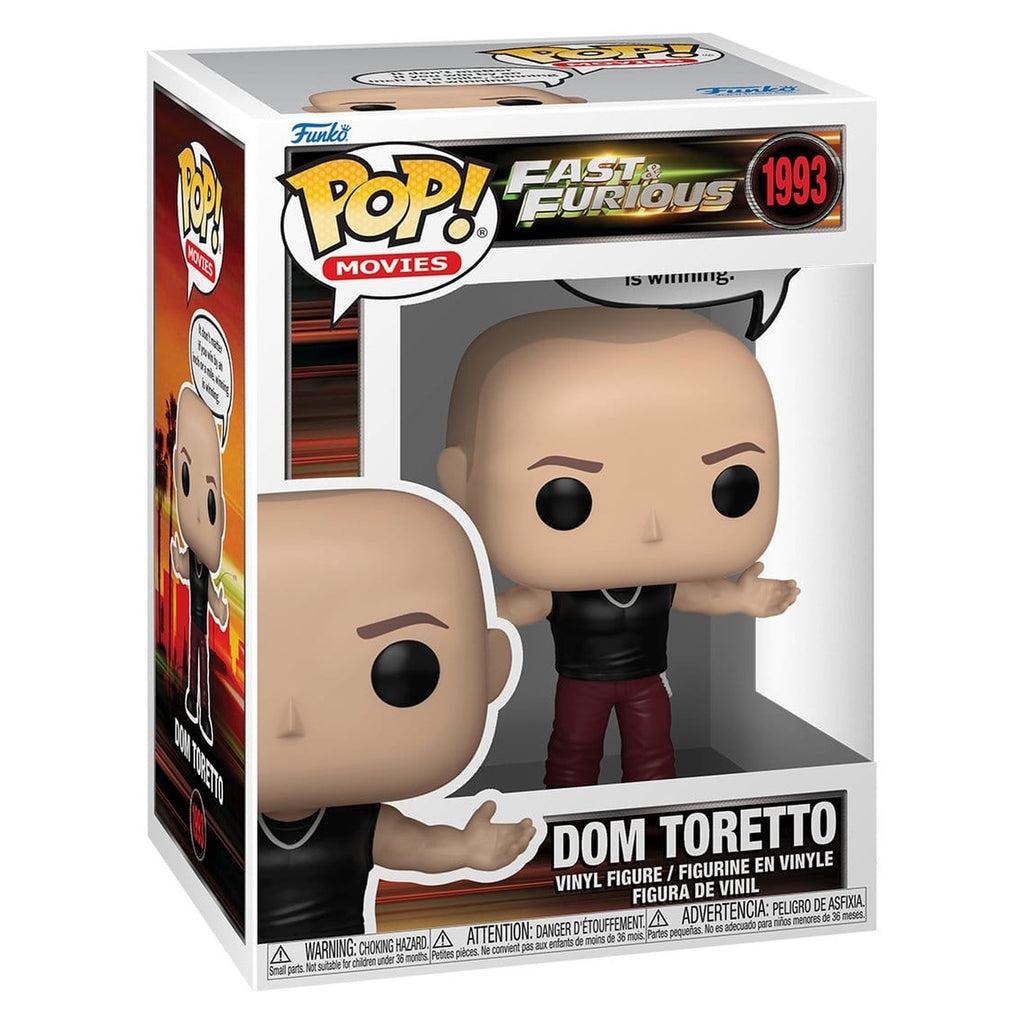 Produktbild Fast & Furious POP! Sayings Vinyl Figur Dominic Toretto 9 cm