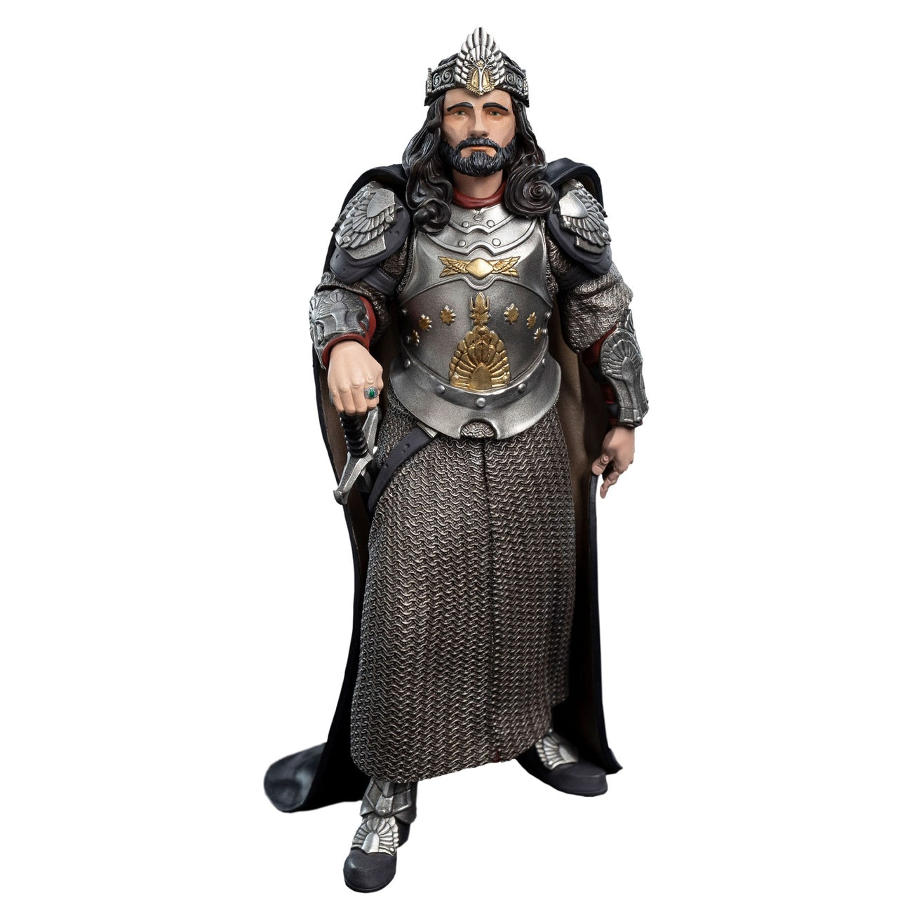 Produktbild Herr der Ringe Mini Epics Vinyl Figur King Aragorn 19 cm