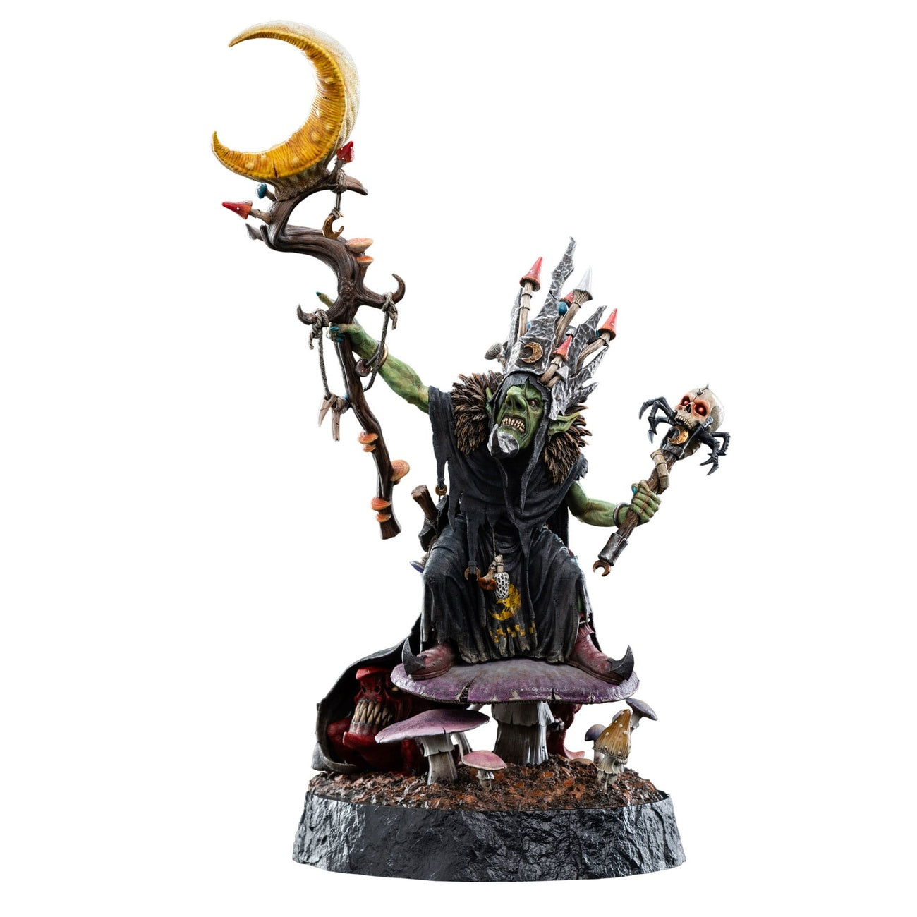 Produktbild Warhammer: Age of Sigmar Statue 1/6 Skragrott the Loonking Limited Edition 41 cm