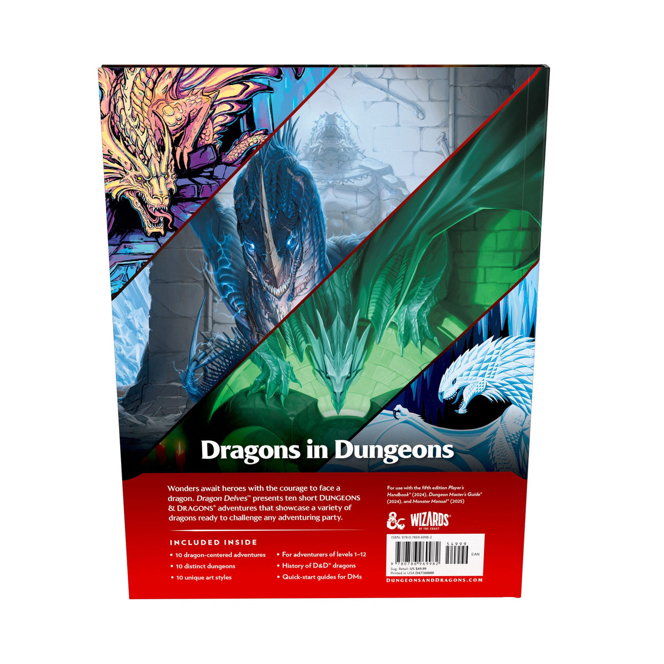 Product image Dungeons & Dragons RPG Dragon Delves: An Adventure Anthology English