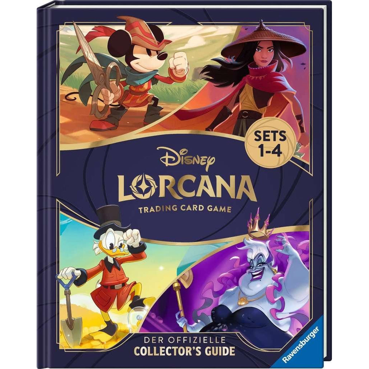 Produktbild Disney Lorcana TCG Buch Der offizielle Collector's Guide: Sets 1-4 *Deutsche Version*