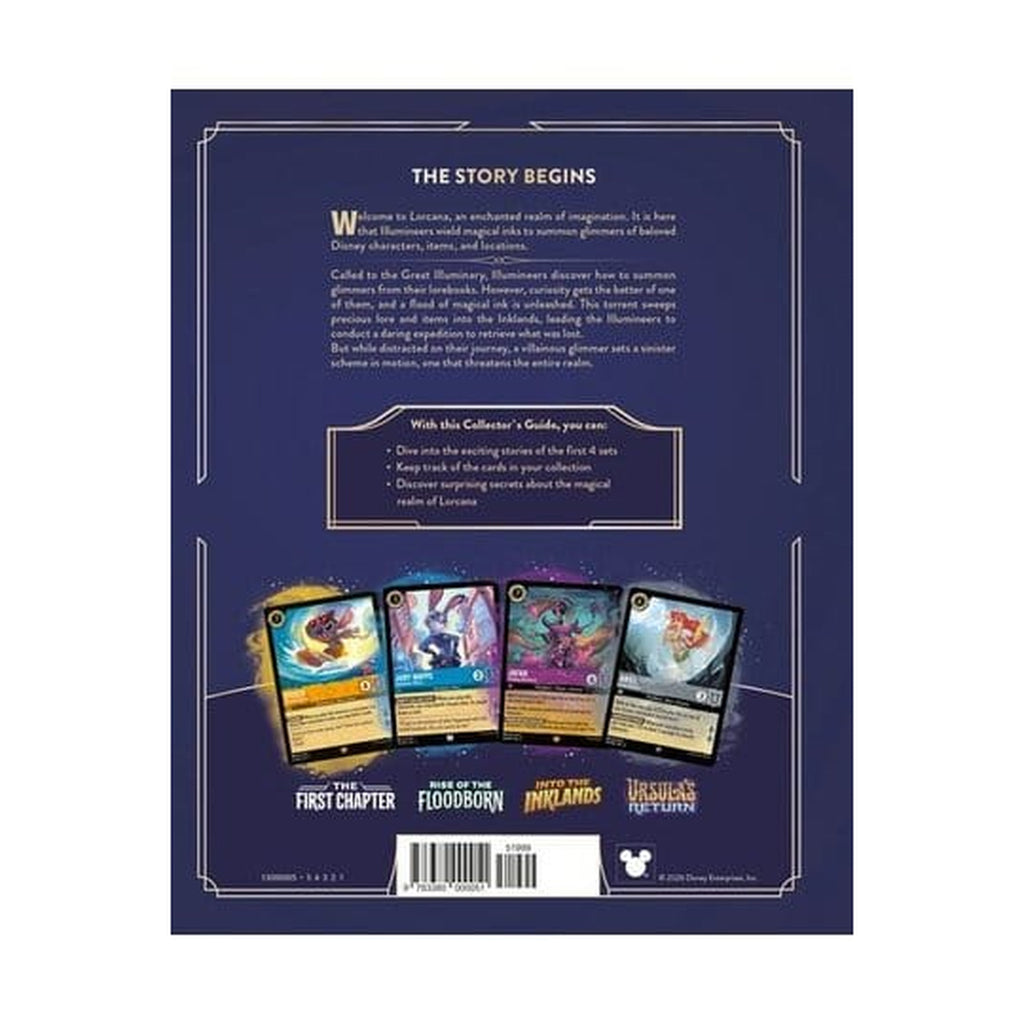 Produktbild Disney Lorcana TCG Buch Der offizielle Collector's Guide: Sets 1-4 *Englische Version*