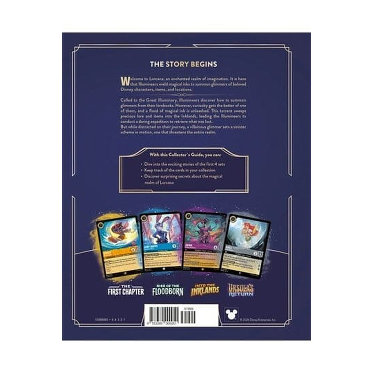 Produktbild Disney Lorcana TCG Buch Der offizielle Collector's Guide: Sets 1-4 *Englische Version*