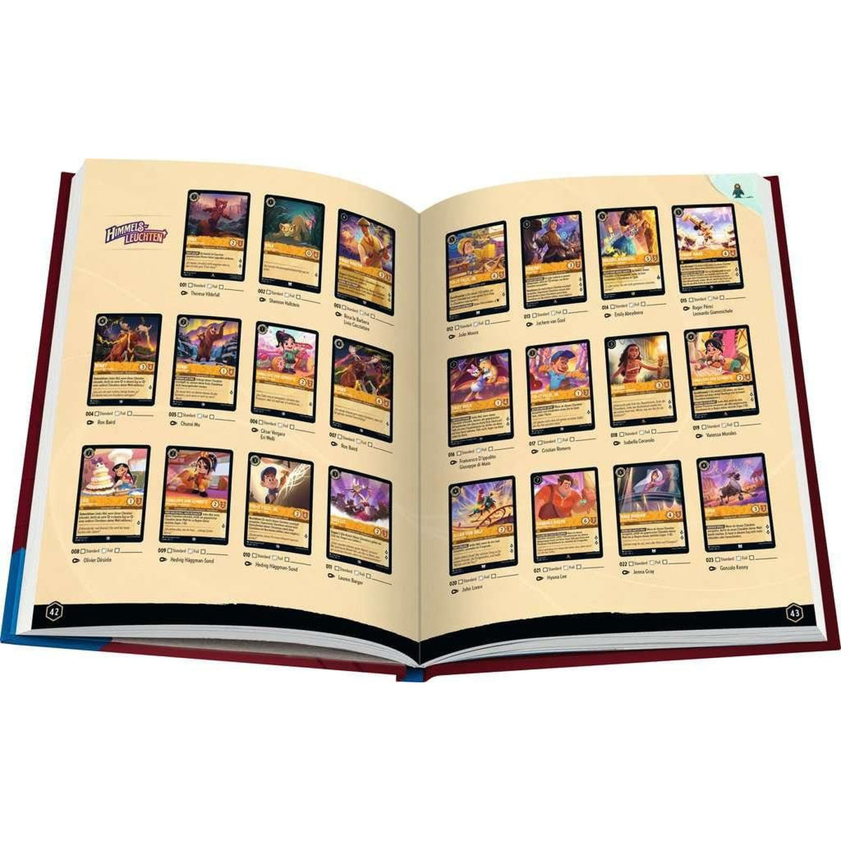 Produktbild Disney Lorcana TCG Buch Der offizielle Collector's Guide: Sets 5-8 *Deutsche Version*