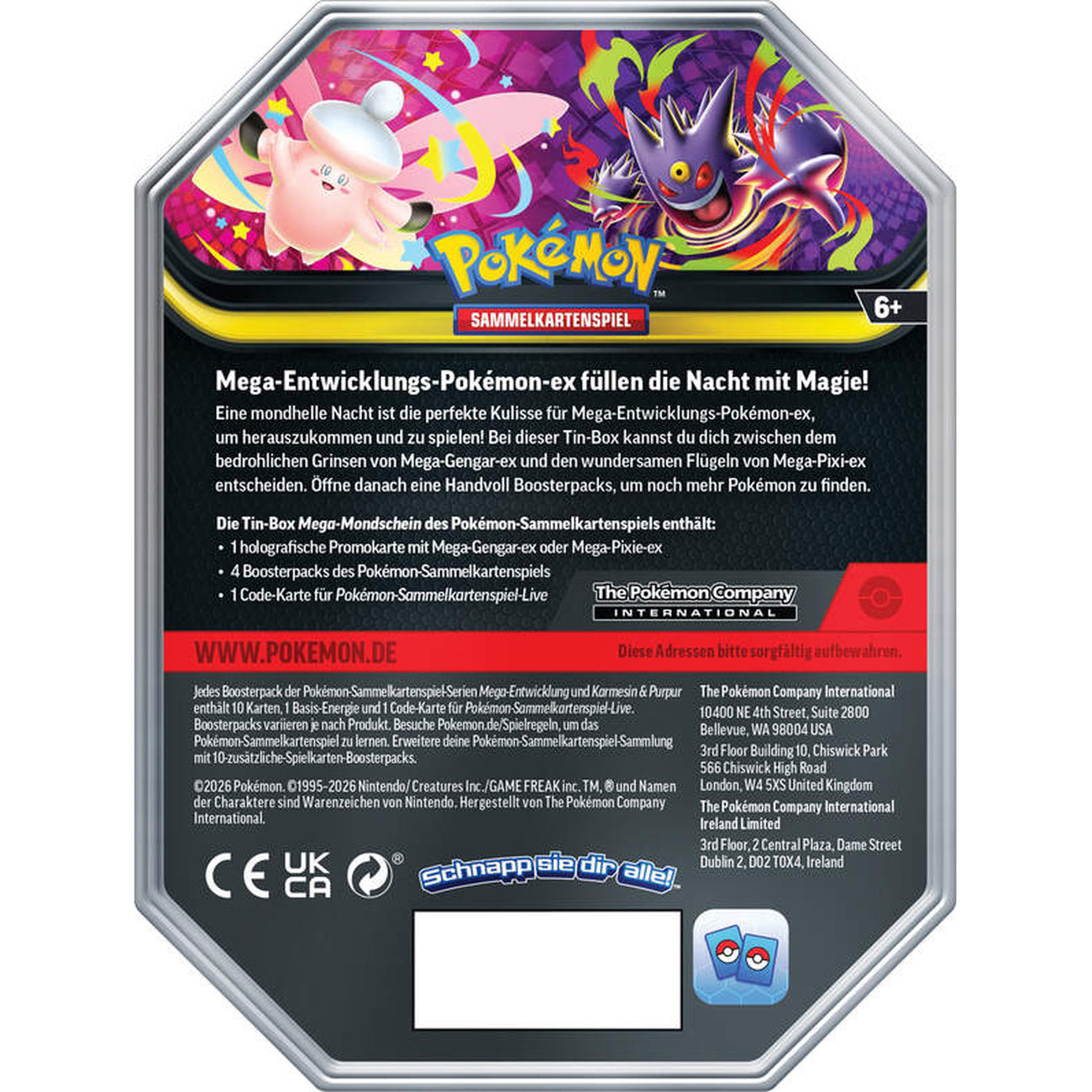 Produktbild Pokemon - Mega-Gengar-Ex Sammelkarten Box