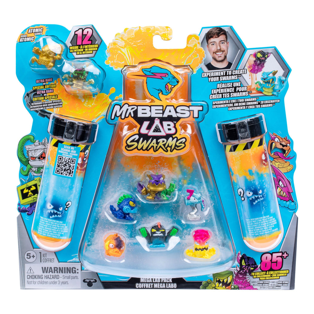 Produktbild Mr. Beast Lab Swarms Minifiguren 12er-Pack Mega Lab 1 3 cm Sortiment (4)