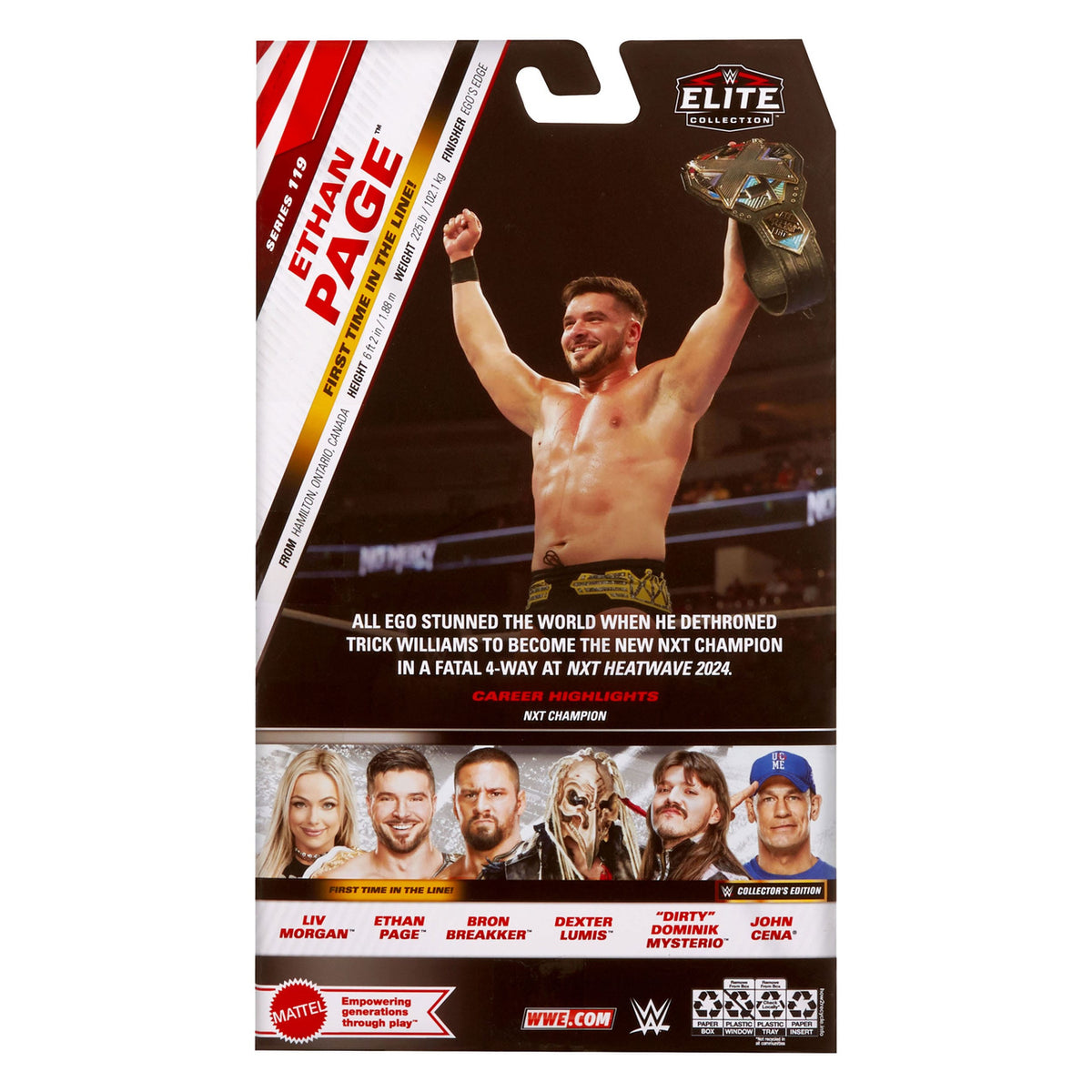 Produktbild WWE Elite Collection Actionfigur Ethan Page 15 cm