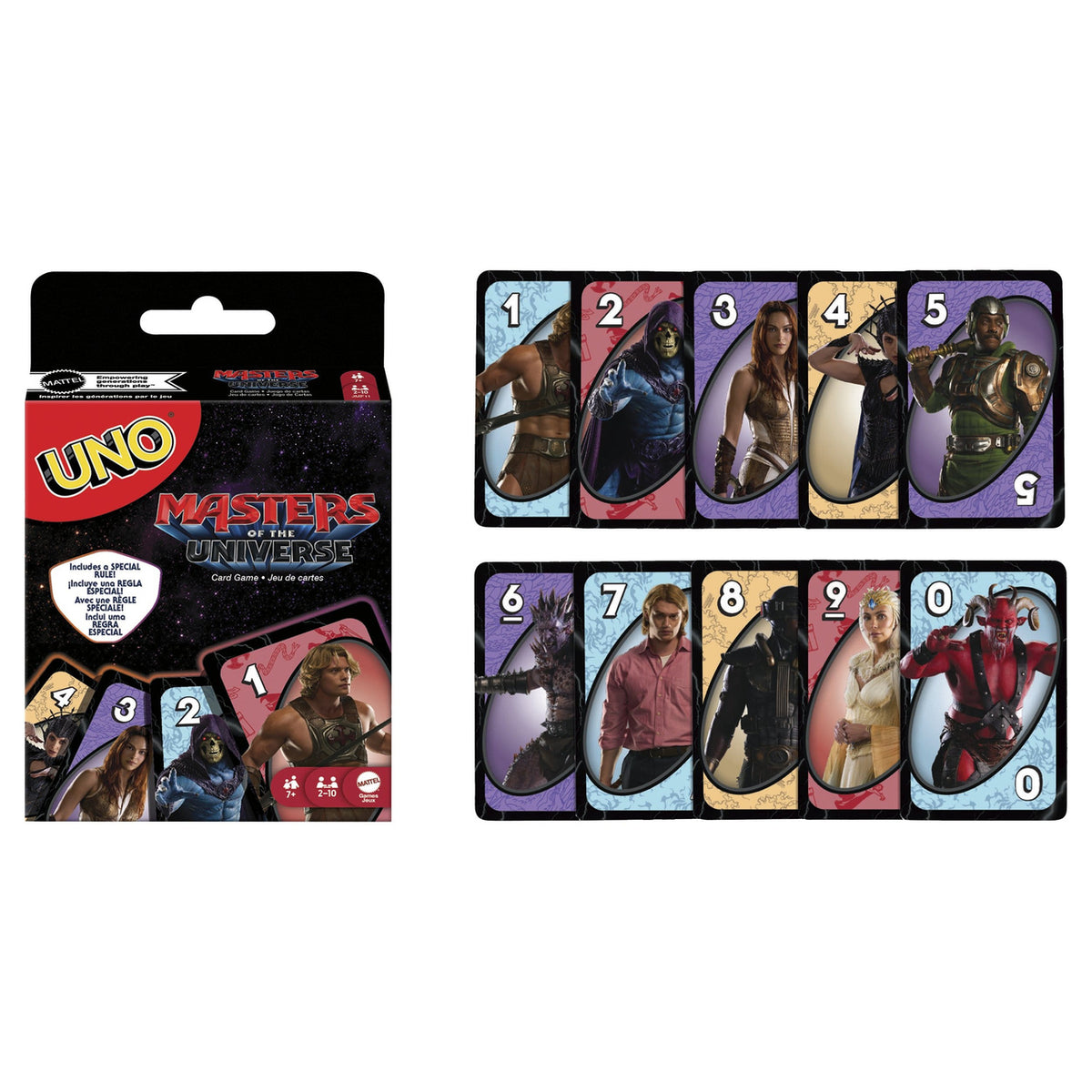 Produktbild Masters of the Universe 2026 Movie UNO Kartenspiel