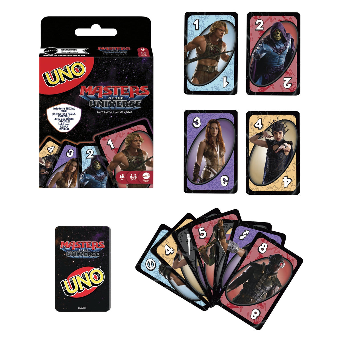 Produktbild Masters of the Universe 2026 Movie UNO Kartenspiel