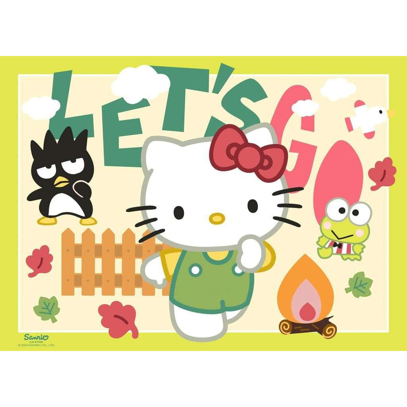 Produktbild Hello Kitty Puzzles 4er-Pack Los geht's, Hello Kitty! (4x100 Teile)