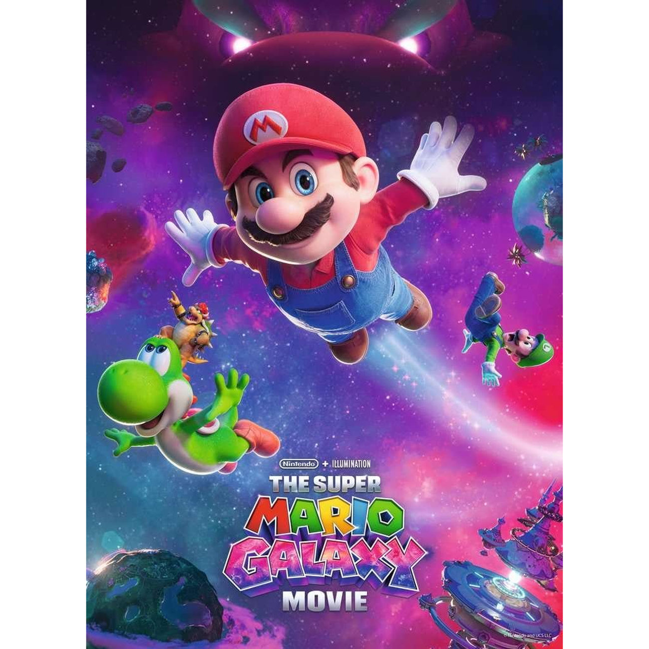 Produktbild Der Super Mario Galaxy Film Kinderpuzzle (300 Teile XXL)