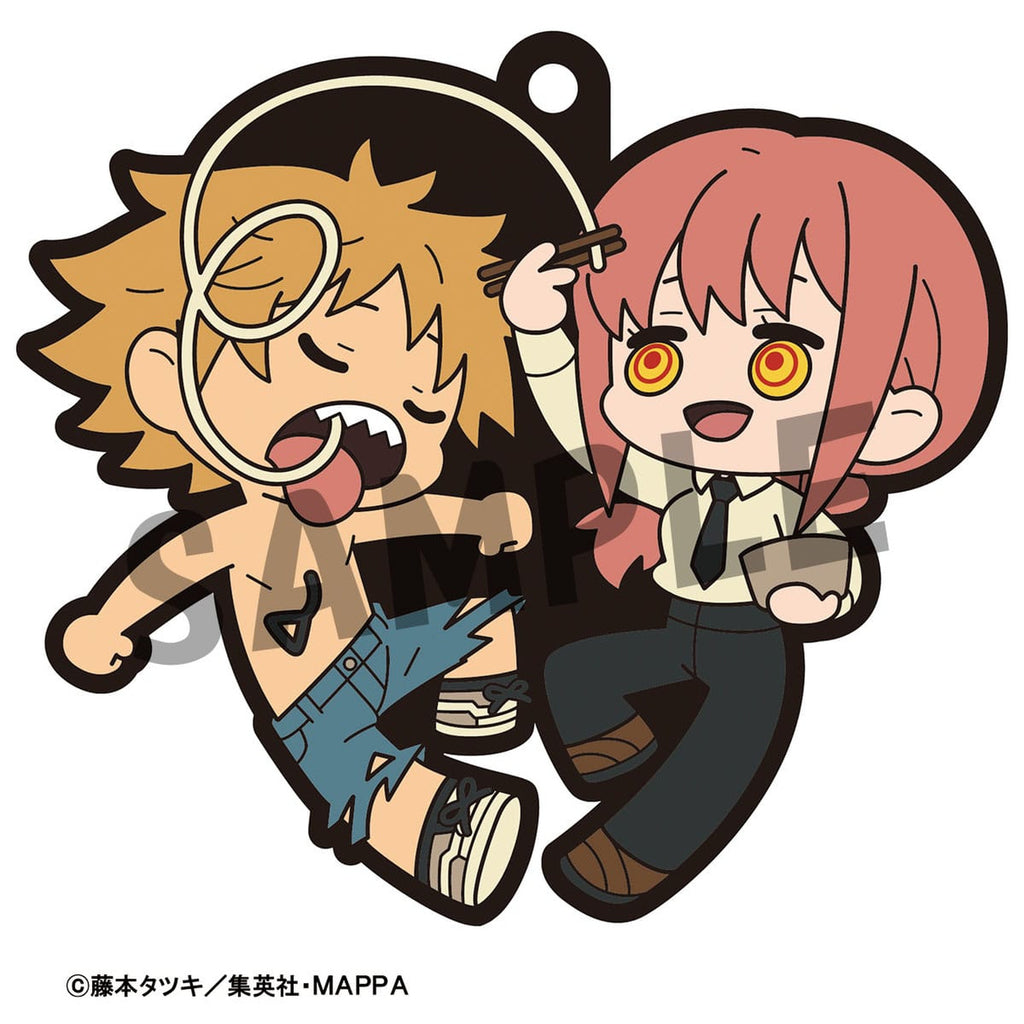 Produktbild Chainsaw Man Rubber Mascot Buddycolle Gummi-Anhänger 6 cm Sortiment (6)
