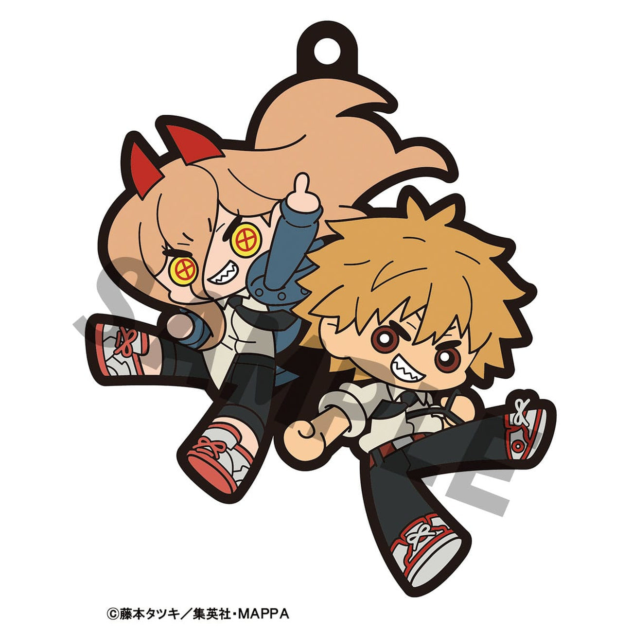 Produktbild Chainsaw Man Rubber Mascot Buddycolle Gummi-Anhänger 6 cm Sortiment (6)