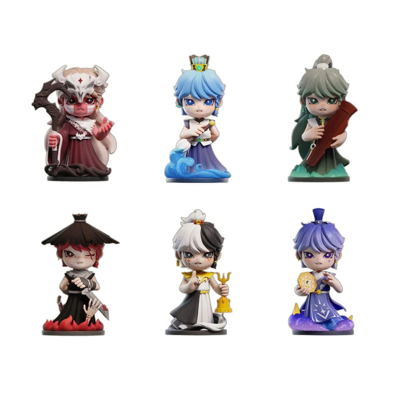 Produktbild Original Character Sammelfiguren Huozai Wusheng Group Portrait Series 8 cm Sortiment (6)
