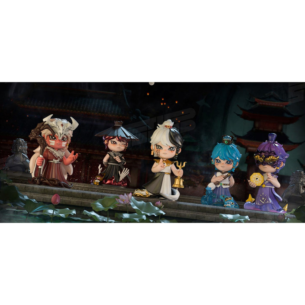 Produktbild Original Character Sammelfiguren Huozai Wusheng Group Portrait Series 8 cm Sortiment (6)