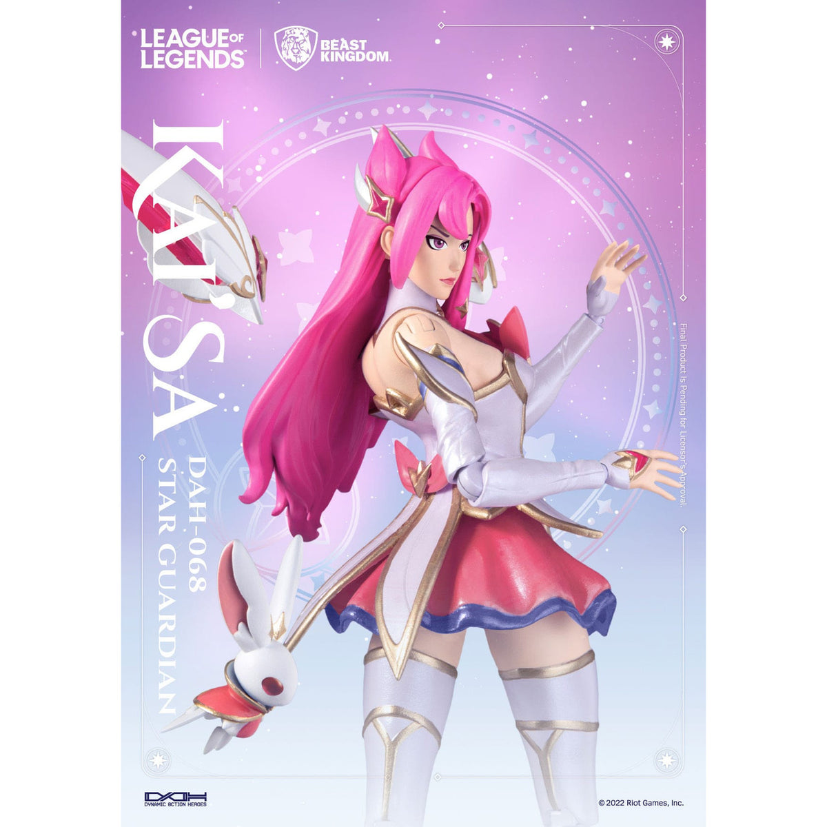 Produktbild League of Legends Dynamic 8ction Heroes Actionfigur 1/9 Star Guardian Kai'Sa 19 cm