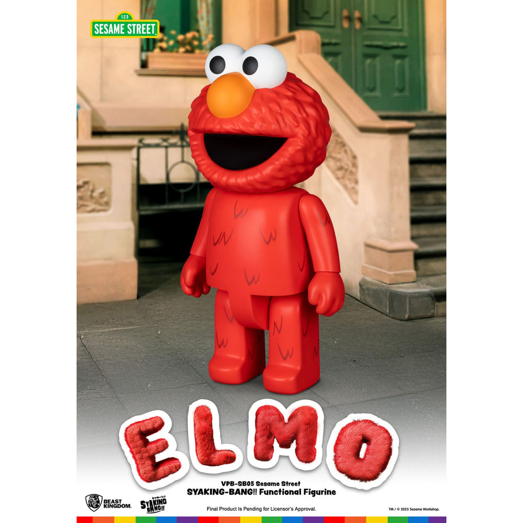 Produktbild Sesamstraße Syaking Bang Vinyl Spardose Elmo 47 cm