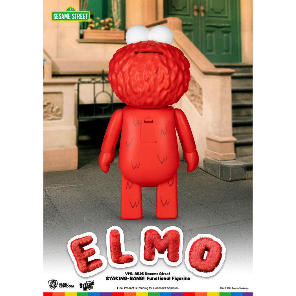 Produktbild Sesamstraße Syaking Bang Vinyl Spardose Elmo 47 cm