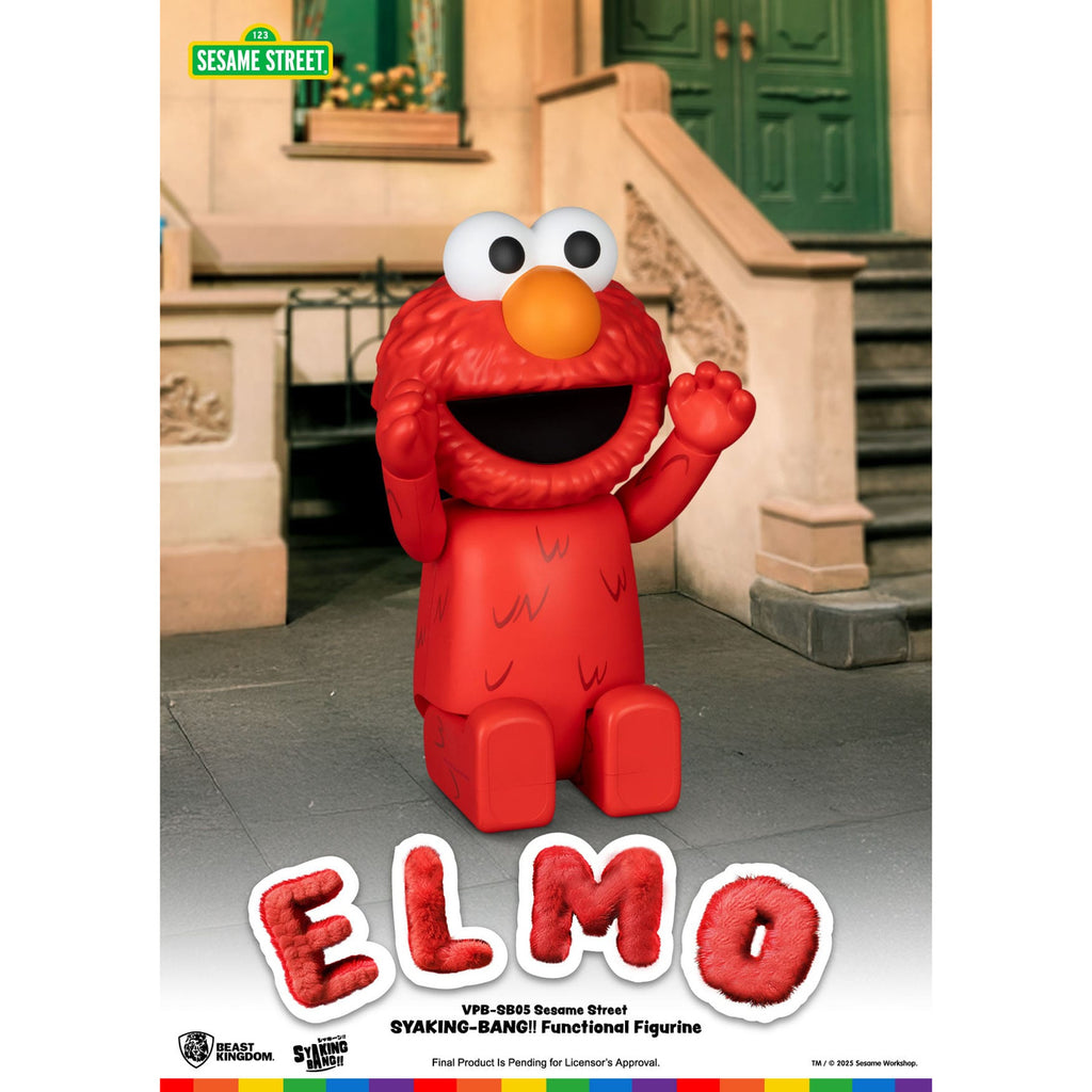 Produktbild Sesamstraße Syaking Bang Vinyl Spardose Elmo 47 cm