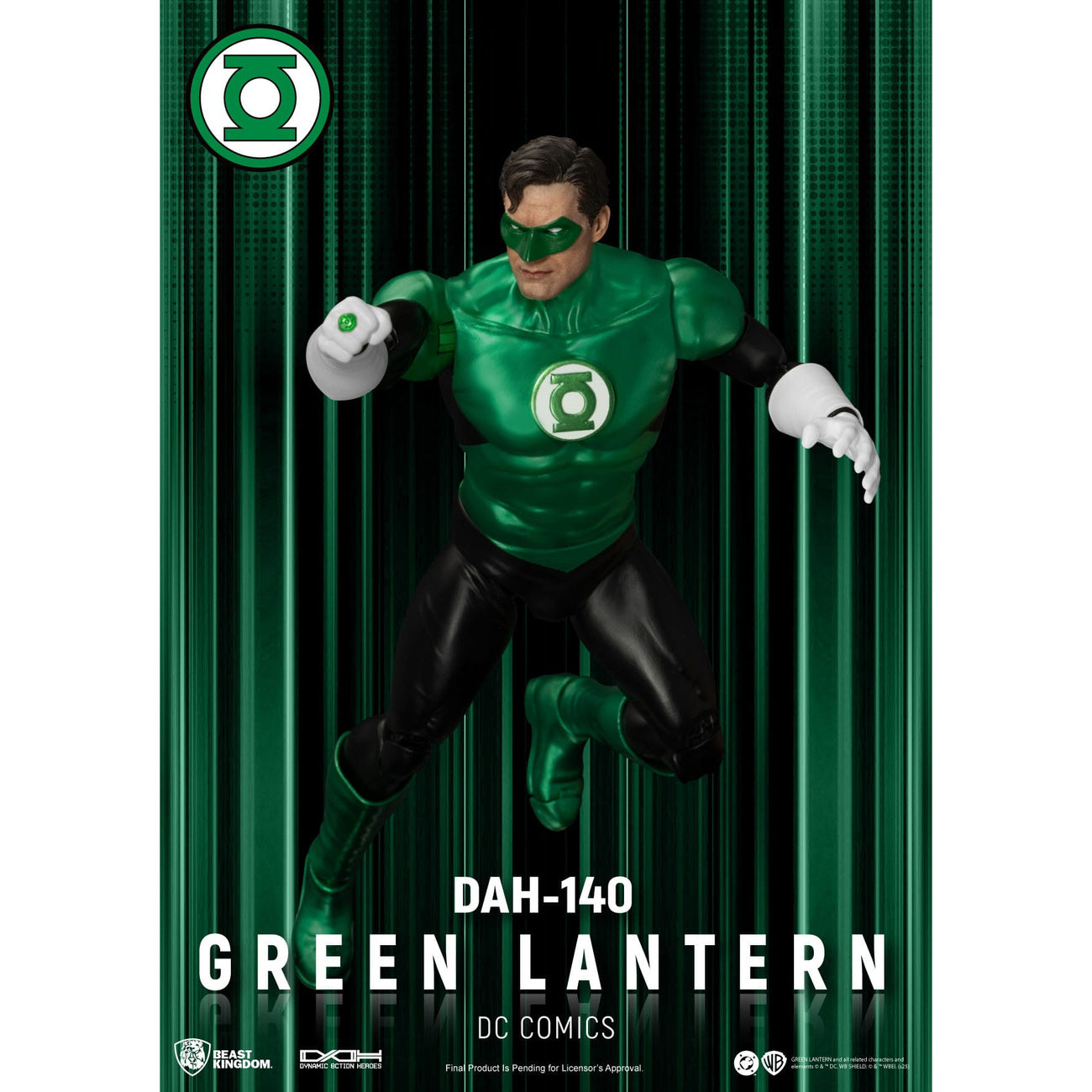 Produktbild DC Comics Actionfigur Green Lantern 20 cm