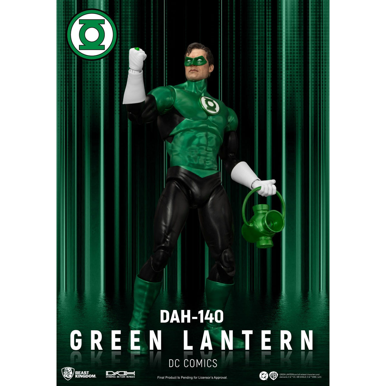 Produktbild DC Comics Actionfigur Green Lantern 20 cm