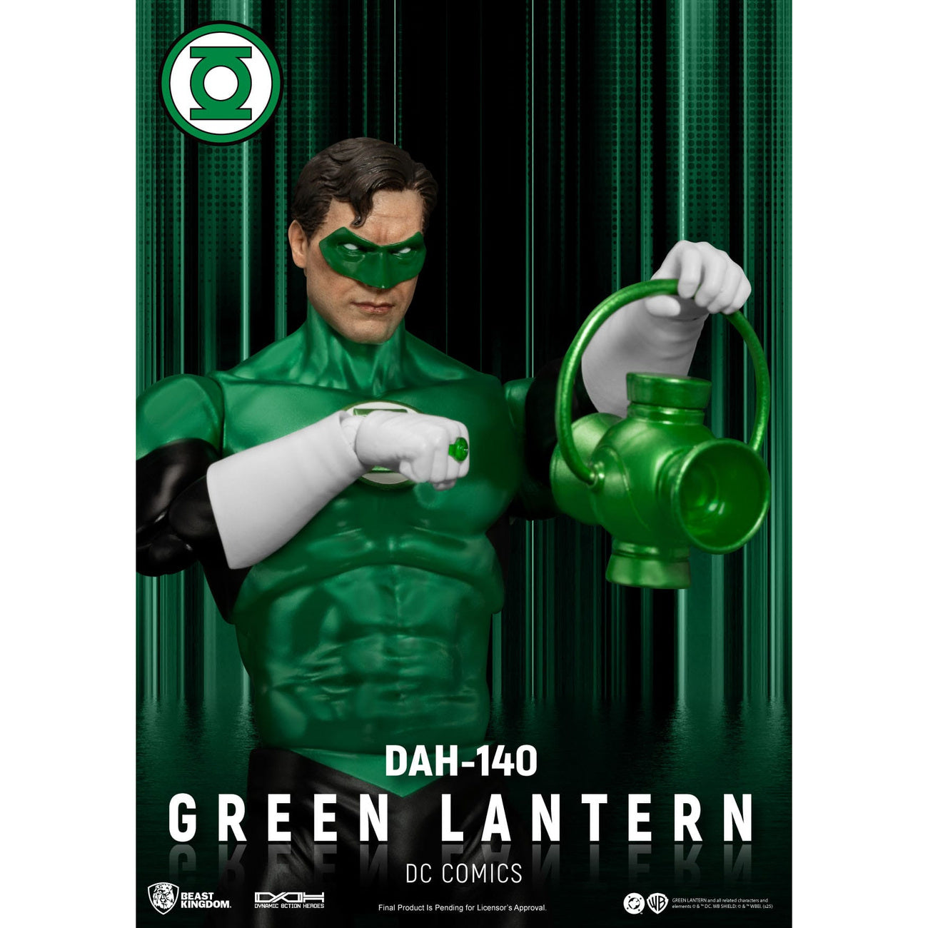 Produktbild DC Comics Actionfigur Green Lantern 20 cm