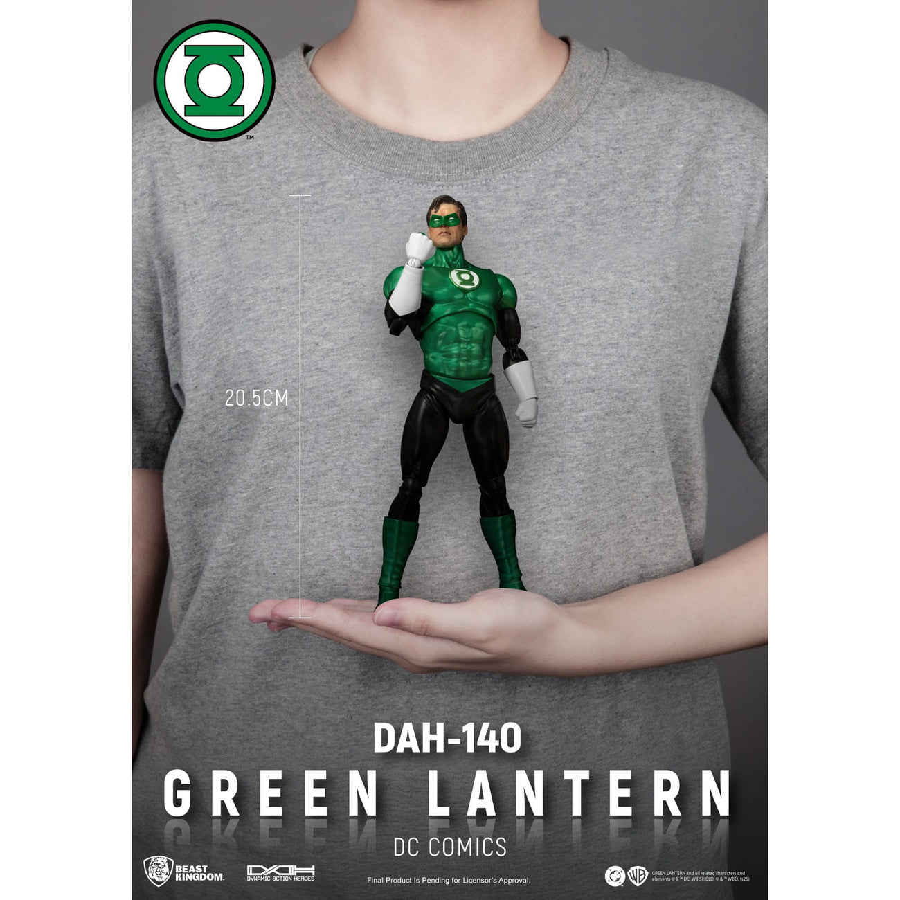 Produktbild DC Comics Actionfigur Green Lantern 20 cm