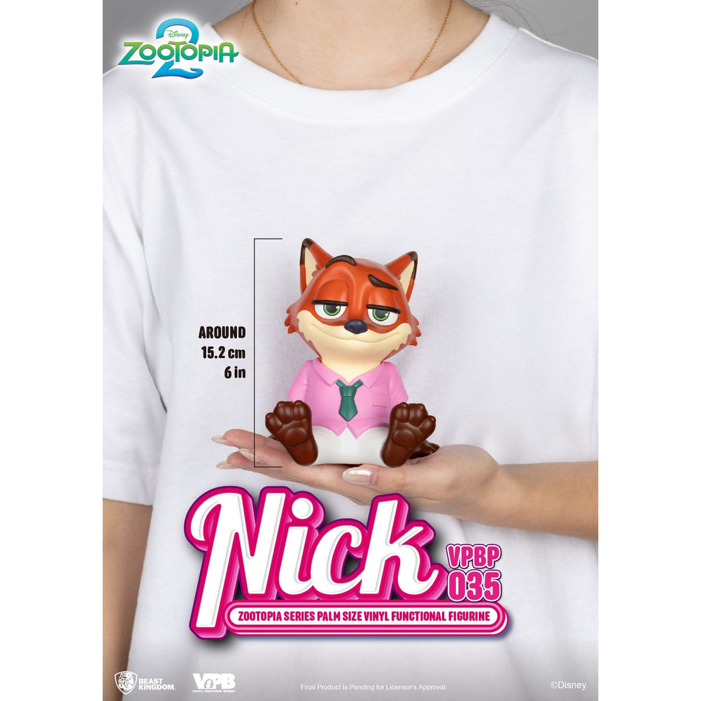 Produktbild Zoomania Piggy Vinyl Spardose Nick 15 cm