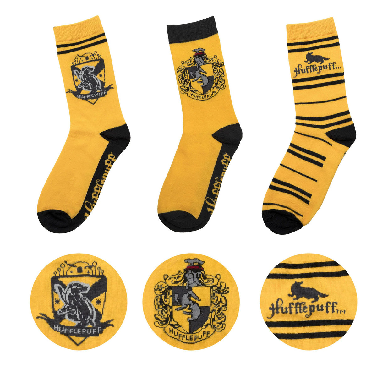 Produktbild Harry Potter Socken 3er-Pack Hufflepuff