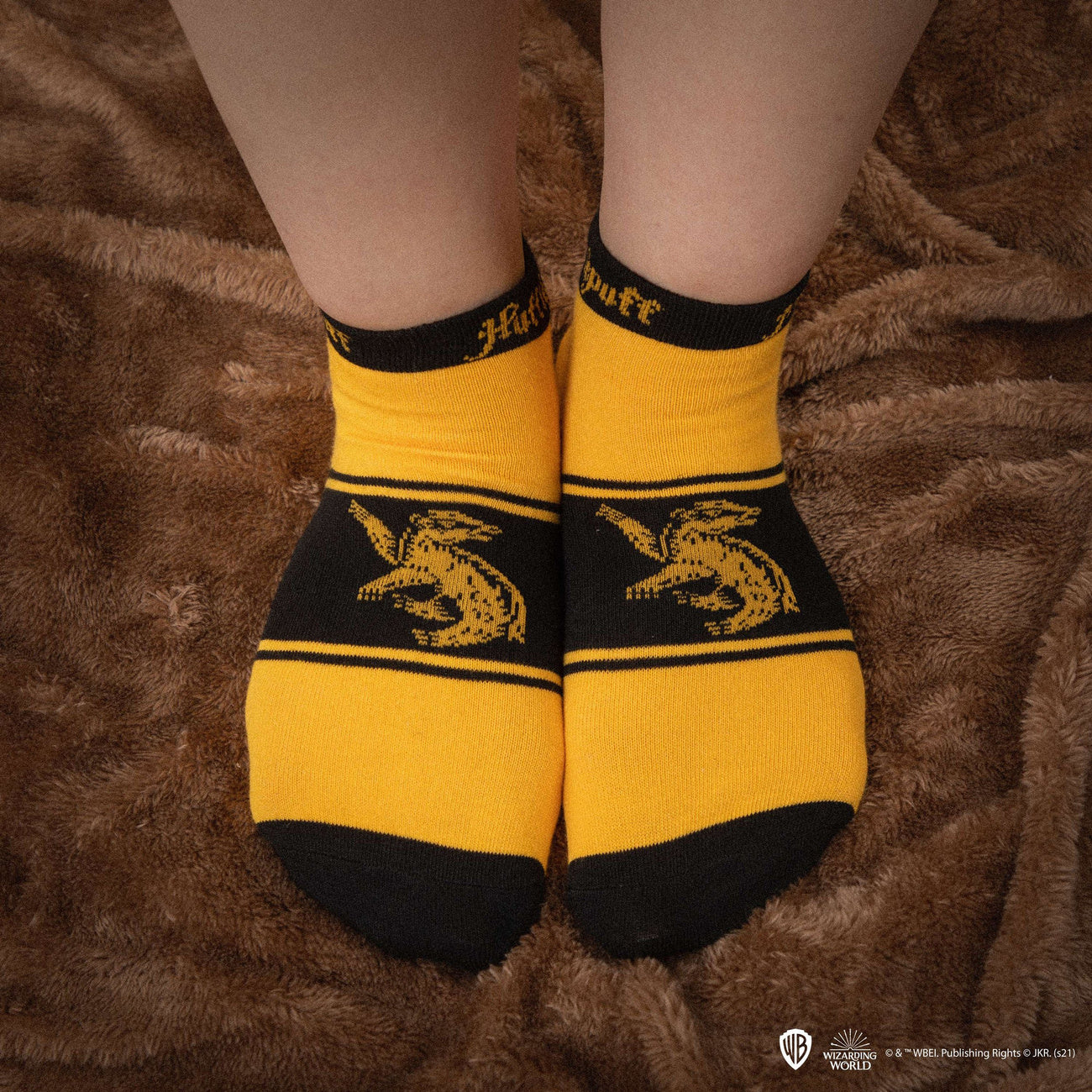 Produktbild Harry Potter Knöchelsocken 3er-Pack Hufflepuff