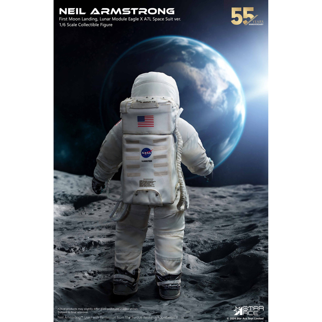 Produktbild Neil Armstrong Actionfigur 1/6 Neil Armstrong Deluxe Version 30 cm
