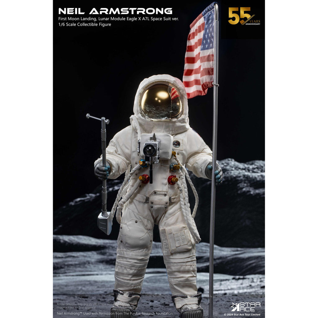 Produktbild Neil Armstrong Actionfigur 1/6 Neil Armstrong Deluxe Version 30 cm