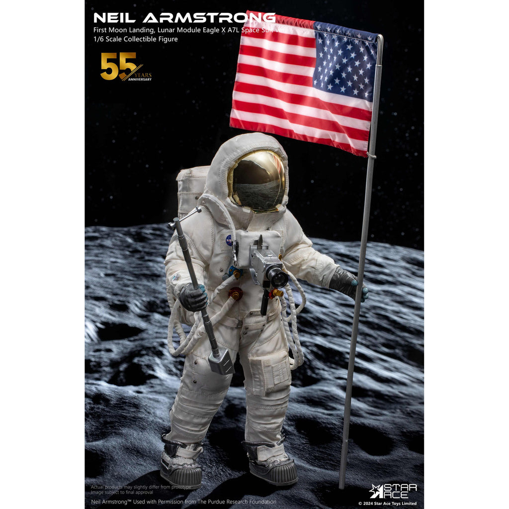 Produktbild Neil Armstrong Actionfigur 1/6 Neil Armstrong Deluxe Version 30 cm