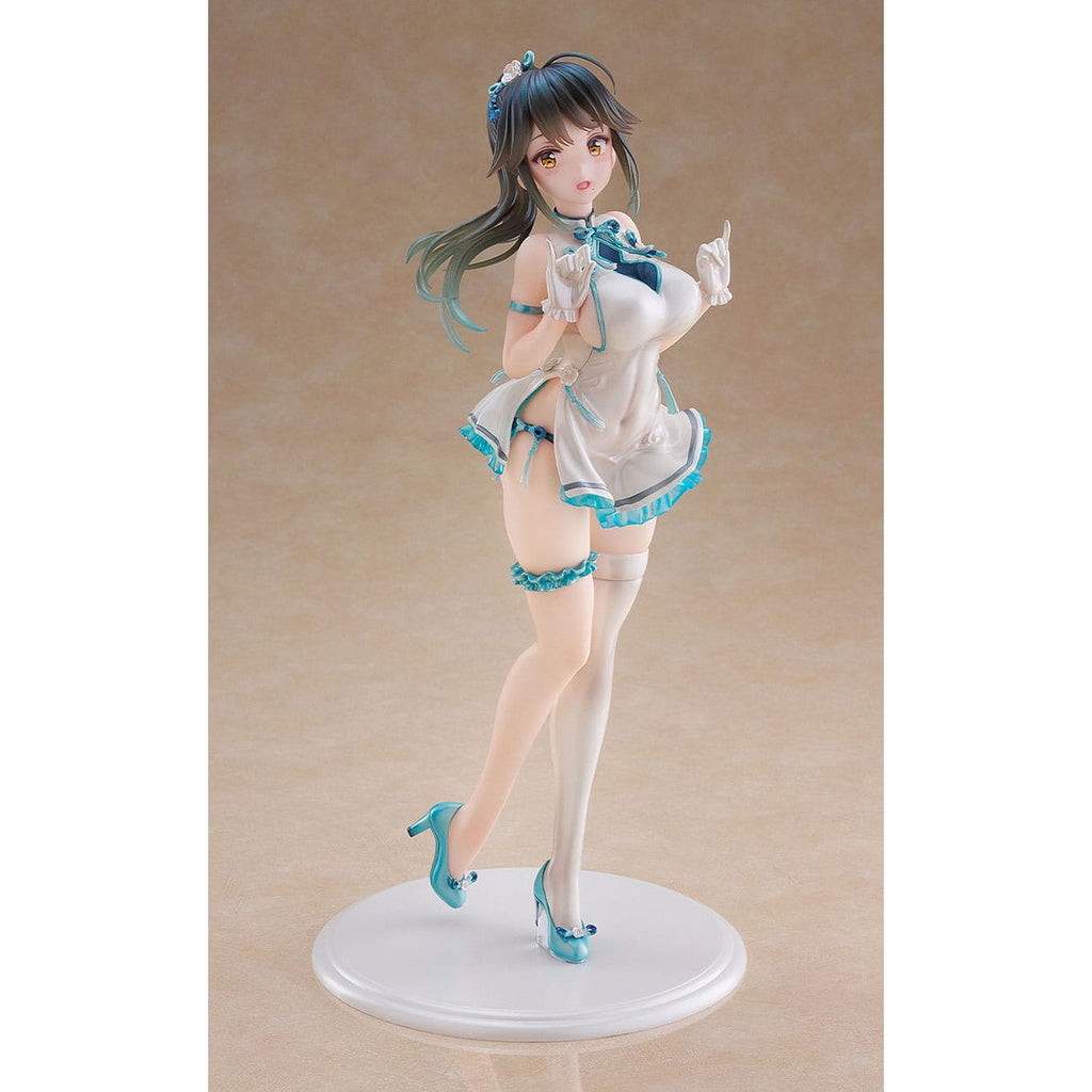 Produktbild Avian Romance Pink Label 5 PVC Statue 1/6 Ponytail Girl: Qipao 29 cm