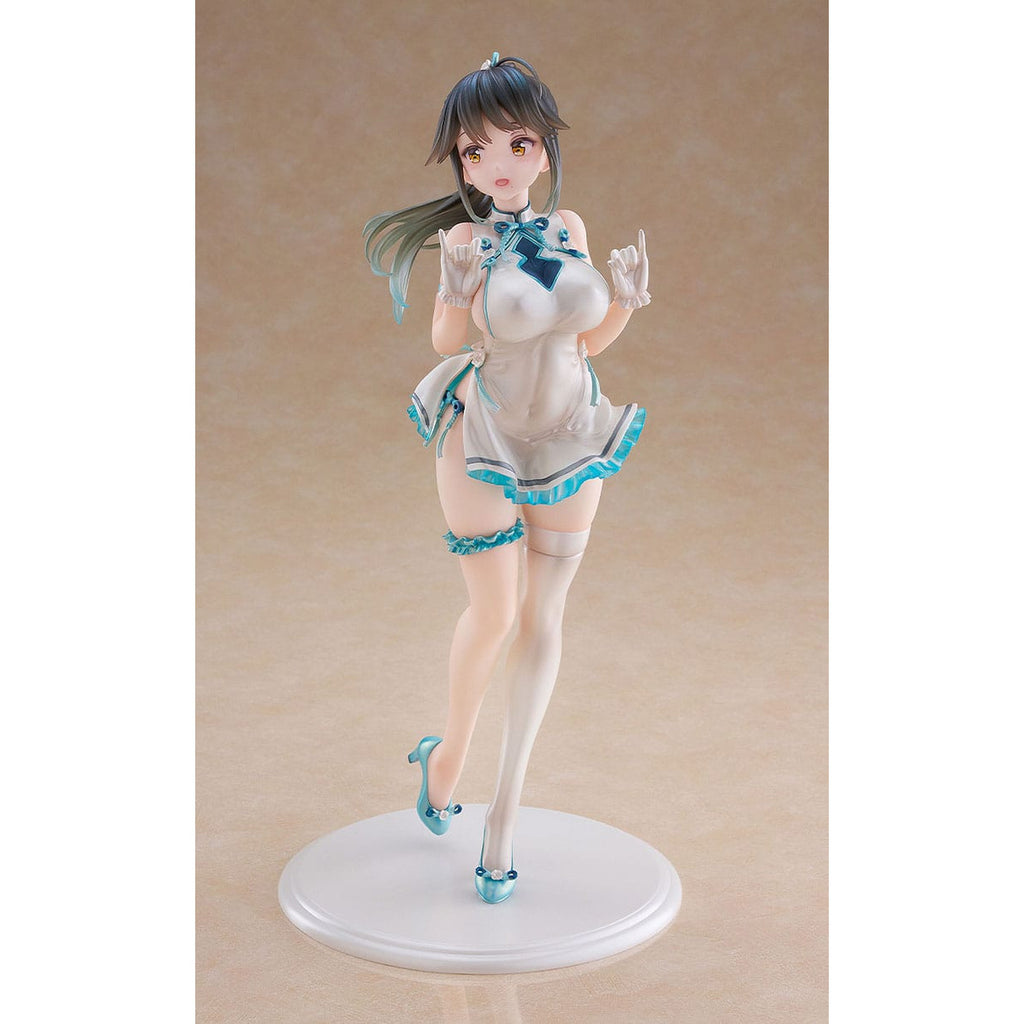 Produktbild Avian Romance Pink Label 5 PVC Statue 1/6 Ponytail Girl: Qipao 29 cm